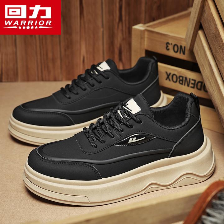 回力男鞋2025新款冬季厚底增高耐磨复古休闲百搭板鞋户外旅游潮鞋