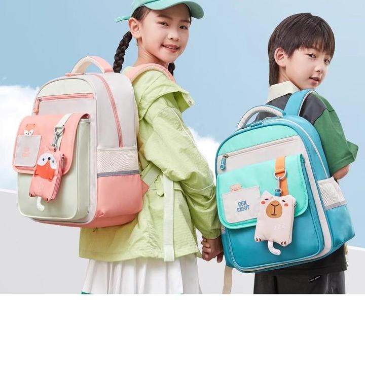 儿童书包一年级男孩小学生女孩一到三超轻便男女童背包女生双肩TZ