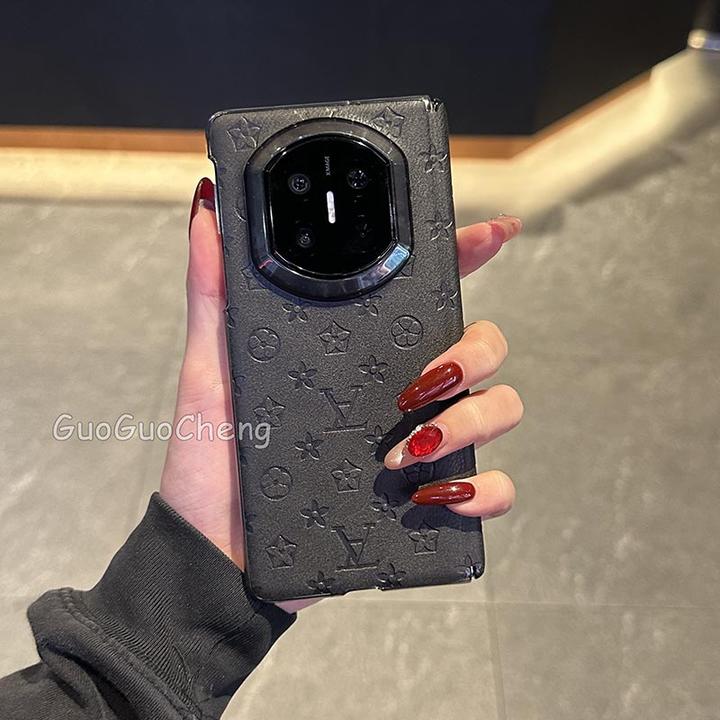 适用华为matex7真皮潮牌全包手机壳MATEX7印花中轴防护超薄保护壳