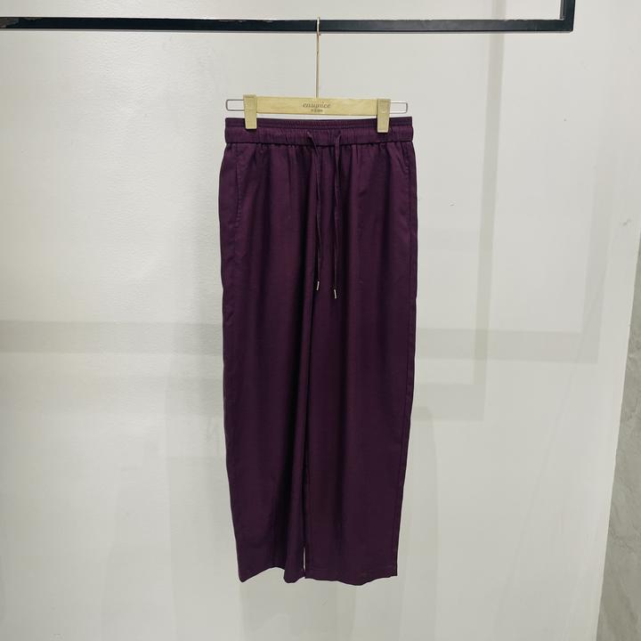 【麦丝】休闲百搭宽松显瘦高腰直筒阔腿气球裤 MZ-83230