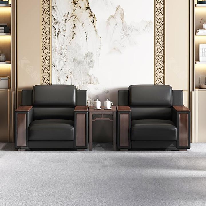 办公室接待沙发商务会客洽谈政府贵宾领导会客厅高档行政沙发组合