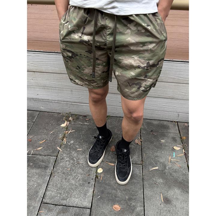 GTAL25ss美式超轻薄迷彩休闲四分裤夏季户外透气速干凉感百搭短裤
