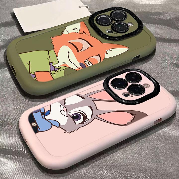 贴贴朱迪尼克适用iphone1716promax苹果1514手机壳泡芙13p12/11软