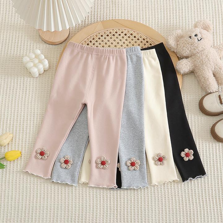 女童打底裤春秋款2025儿童洋气外穿裤子宝宝秋装长裤弹力修身韩版