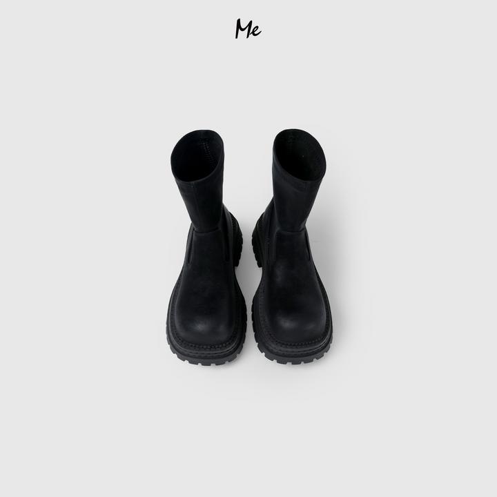ME【瘦瘦马丁靴】厚底增高大头靴子女士百搭时尚休闲鞋子MESA2078