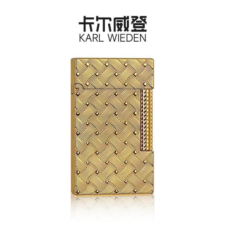 织梦者-KW卡尔威登手工打火机送男友黄铜朗声机高档礼盒套装