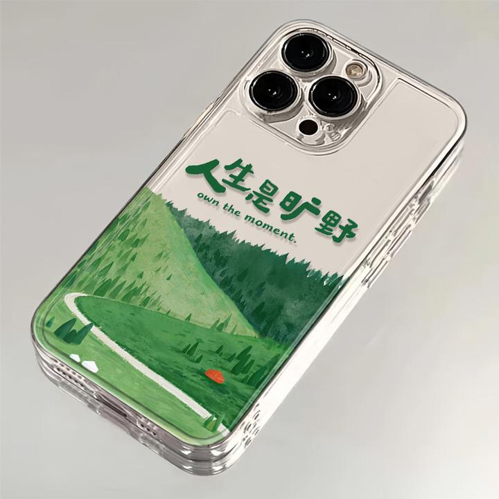 人生旷野适用iphone16苹果15手机壳小米OPPO华为VIVO荣耀一加魅族