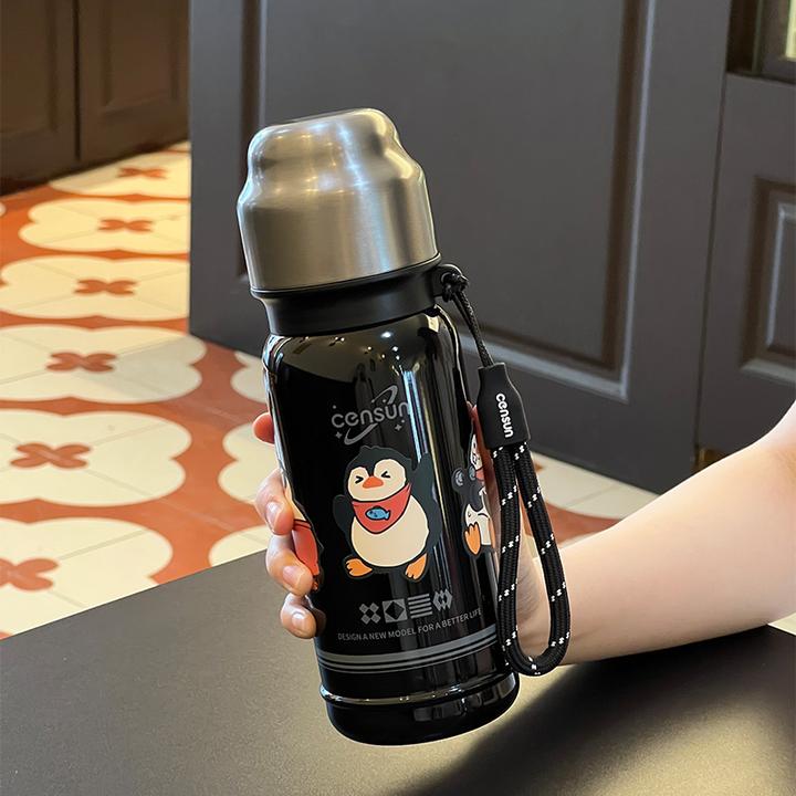 章鱼小姐的杯子大容量保温杯不锈钢保冷杯男女高颜值泡茶水杯礼物