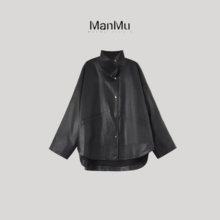 满目ManMu 【张琪专属】秋季高级定制时尚百搭外套350160