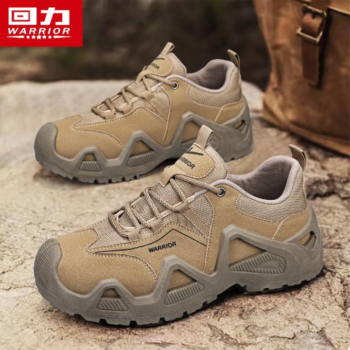 回力男鞋2025新款冬季男士户外运动登山鞋上班工作防滑耐磨劳保鞋