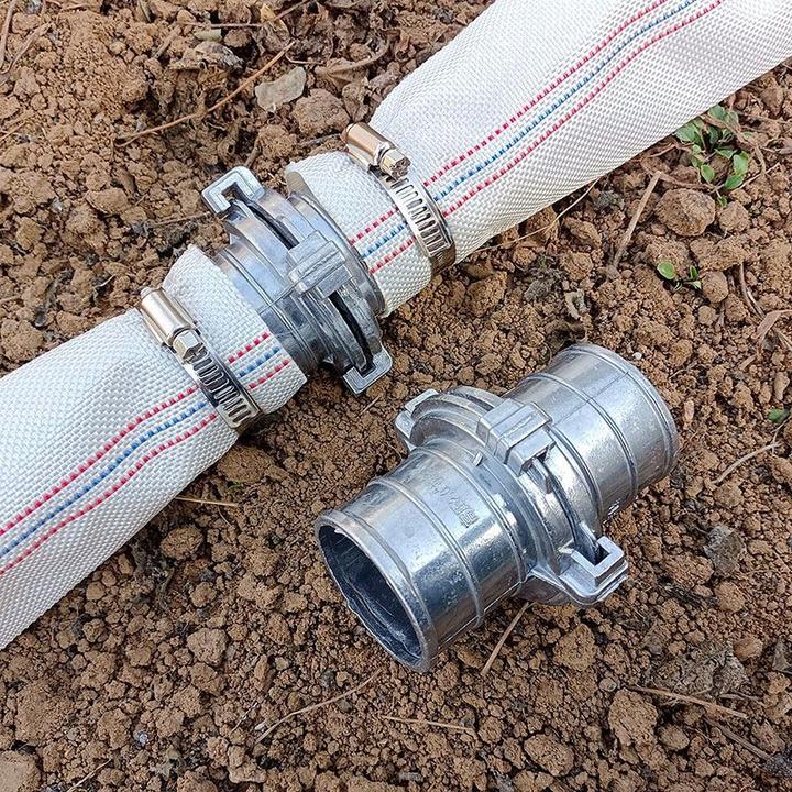 新疆西藏包邮铝合金水带快速对接头农用浇地滴灌喷灌一寸软管水管