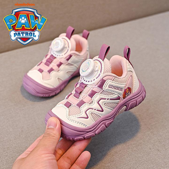 汪汪队女童运动鞋3-6岁春秋季2025年新款爆款正品儿童鞋子软底