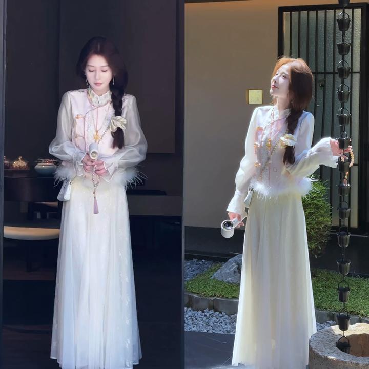 【婷婷】《花好月圆》纱裙 TT2SQTY2181