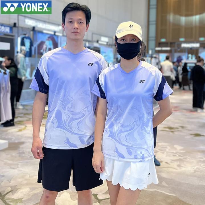 YONEX/尤尼克斯羽毛球服2025夏季新款男女款T恤贵州羽毛球省队款