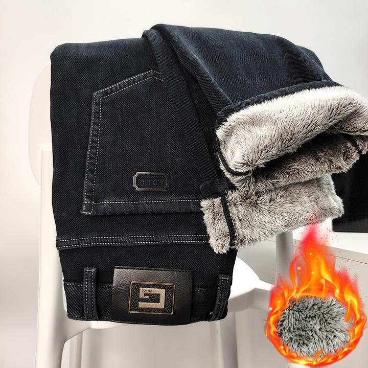 龙鳞纹痞帅潮牌网红牛仔裤男款宽松直筒2025爆款新款高腰弹力男裤