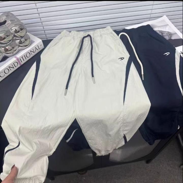 儿童拼色工装裤男女童长裤2025春装新款韩版时尚百搭中大童裤子潮