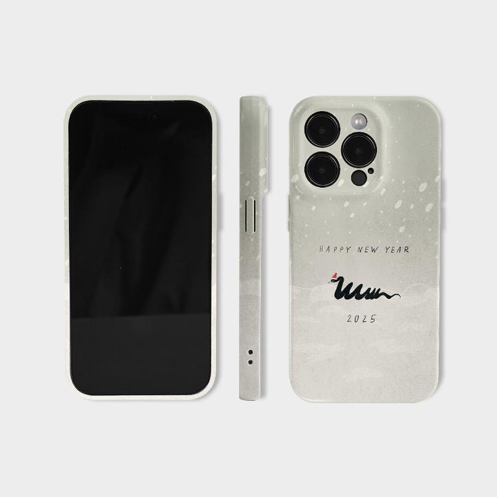 冬天的蛇 适用iphone16promax蛇年壳苹果15plus小众本命年设计师