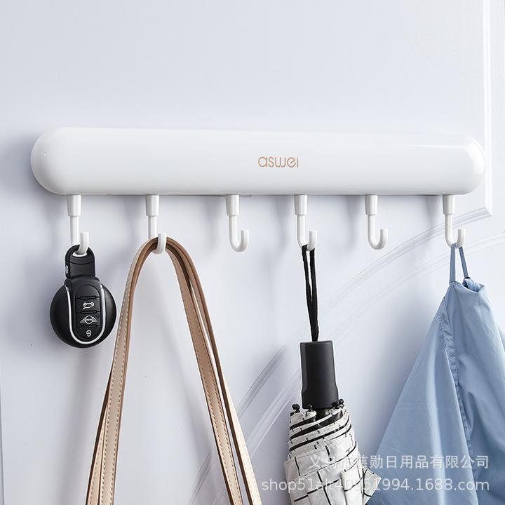 挂钩强力粘胶免打孔门后承重墙壁衣架墙上衣服无痕粘贴卫生间粘钩