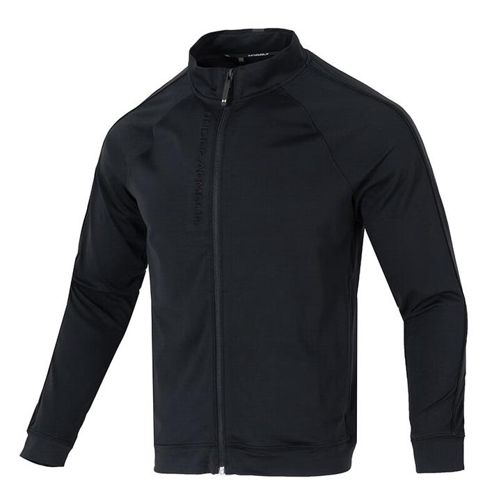 安德玛UA男士春季训练休闲速干立领运动外套夹克 1383146