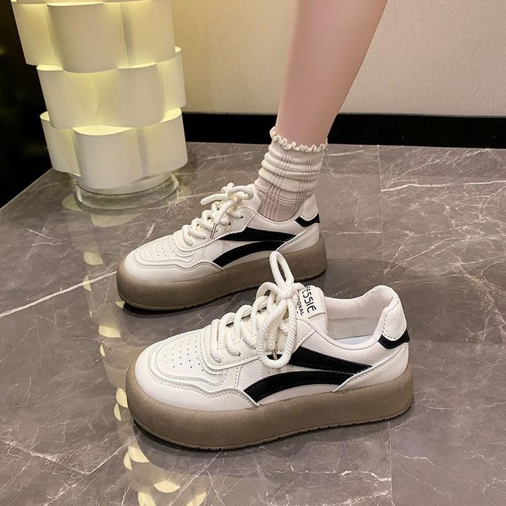 阿甘鞋女小白鞋韩版柔软款爆款德训鞋运动鞋子百搭休闲板鞋女鞋