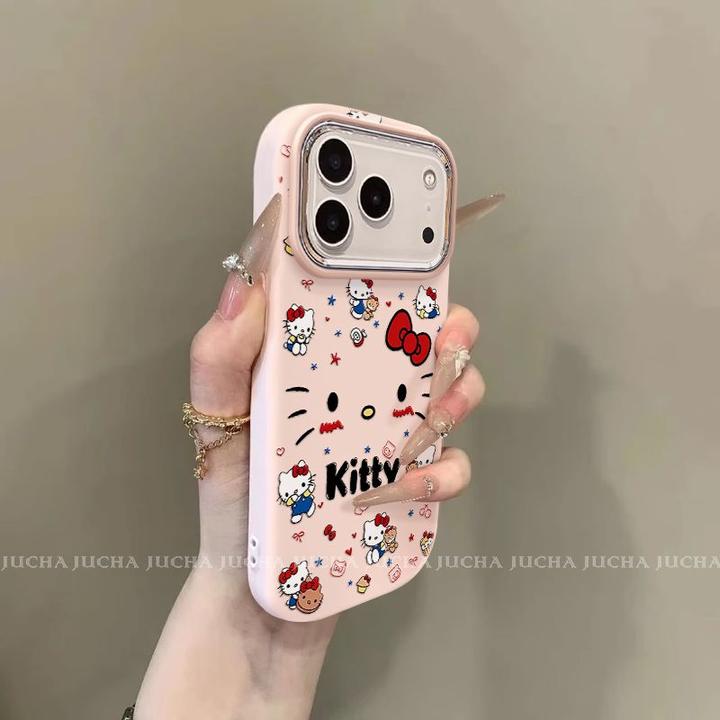 适用凯蒂乐园苹果17pro手机壳硅胶卡通iphone16plus不撞款15散热1