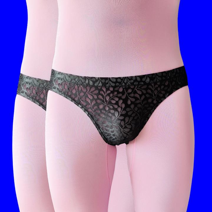 359男士低腰内裤蕾丝小三角内裤紧身内裤男无囊带男女通用