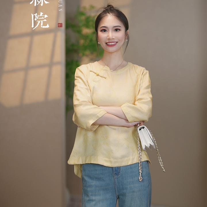 锦丝院【玉玺】新中式轻奢百搭夏季时尚国风上衣SYC67181292