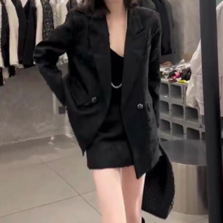 新款气质减龄百搭洋气外套半身裙时尚女装1