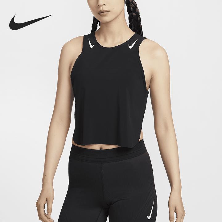 Nike/耐克正品Dri-FIT女士圆领透气运动跑步背心FN2714-010