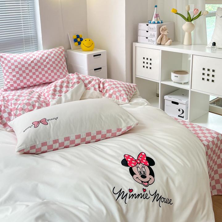 拉萨发货西藏包邮米奇迪士尼床上四件套床品学生床单人儿童男女款