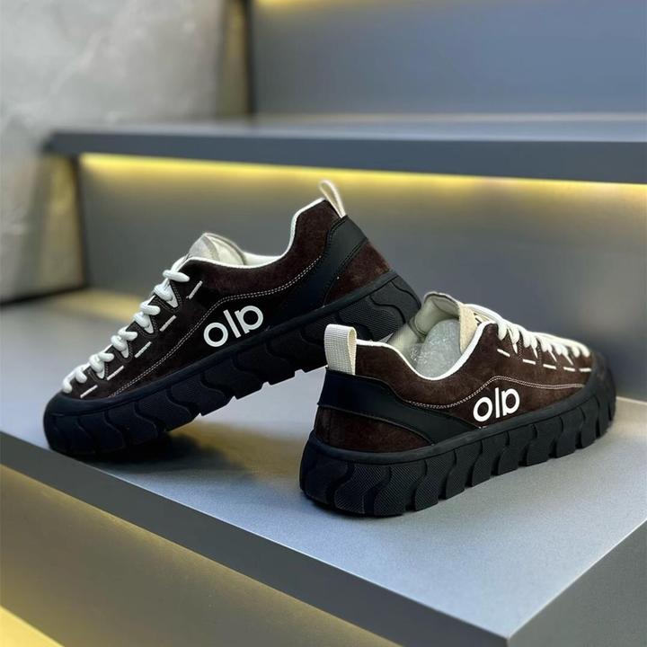 【 WOH ! 官方正品 】男鞋新款潮流网面透气舒适低帮耐磨纯色时尚轻