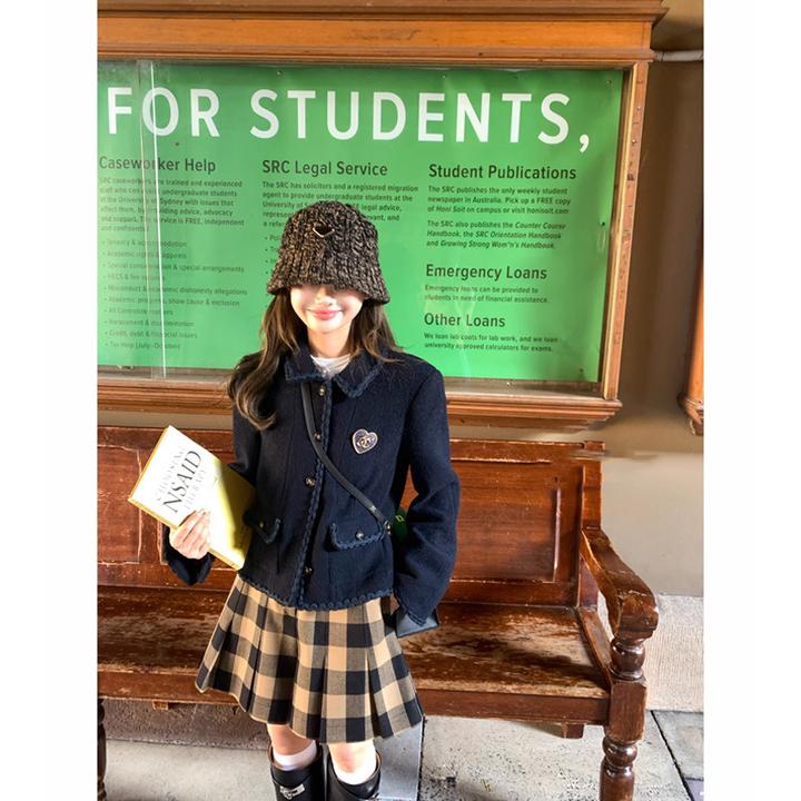 DEEMO Ch*anel中古私服!优越剪裁知识分子高品质小香西装外套