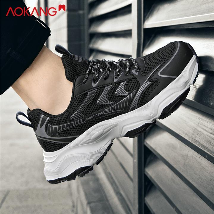 男鞋男士休闲百搭时尚潮鞋厚底跑步男鞋男士休闲潮鞋