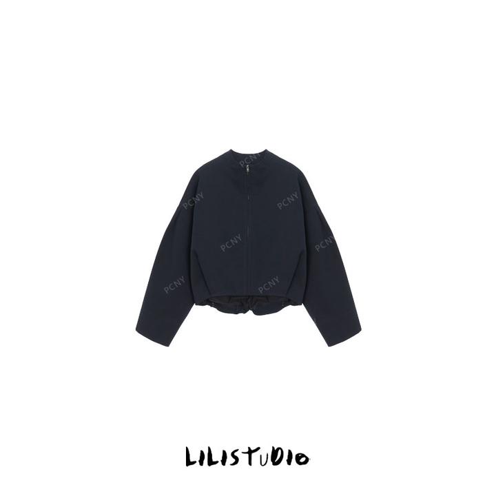 PCNY「墨羽逸袖」不理理秋季新款小众女装时尚百搭休闲外套女