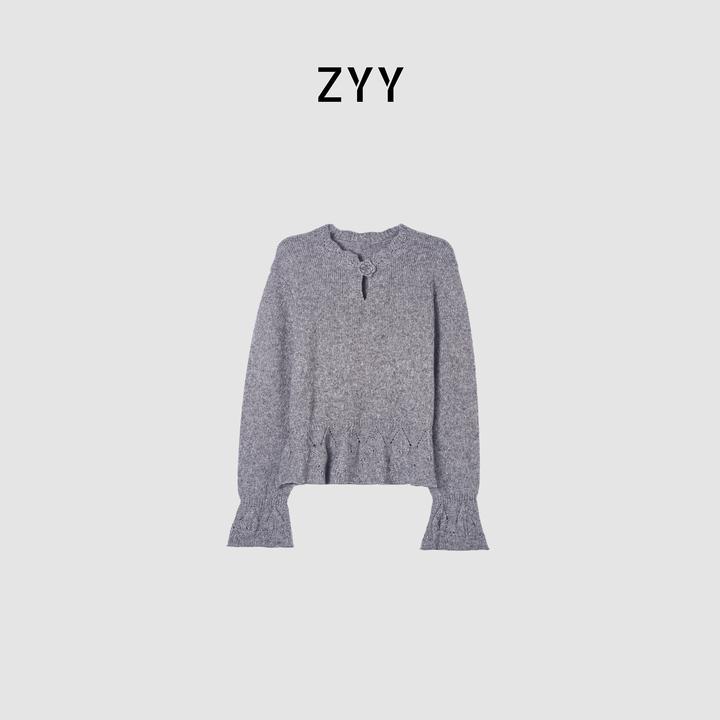 ZYY【格雷序幕】2025/S新款设计师款莱赛尔羊毛秋冬打底X25DMY06026