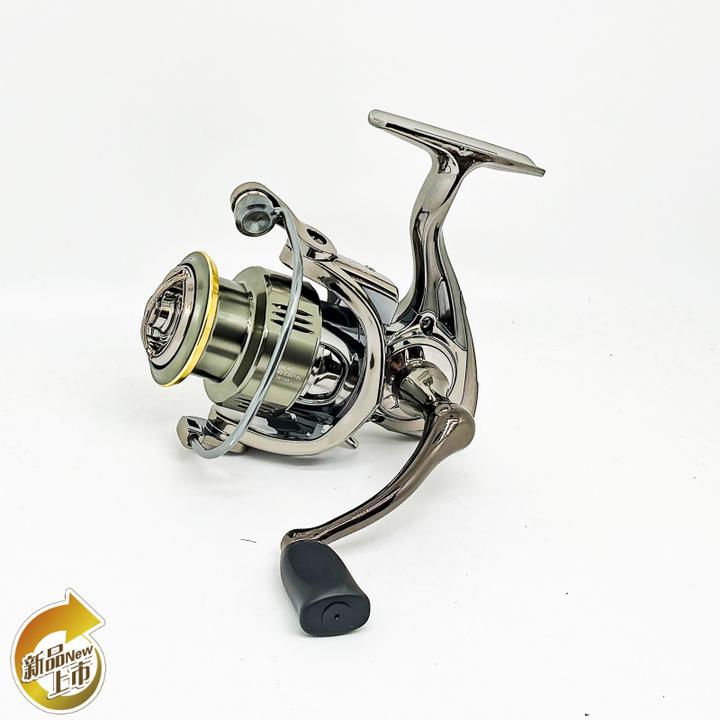 双摇臂微物渔线轮浅杯斜口路亚远投鱼轮全金属泛用纺车轮