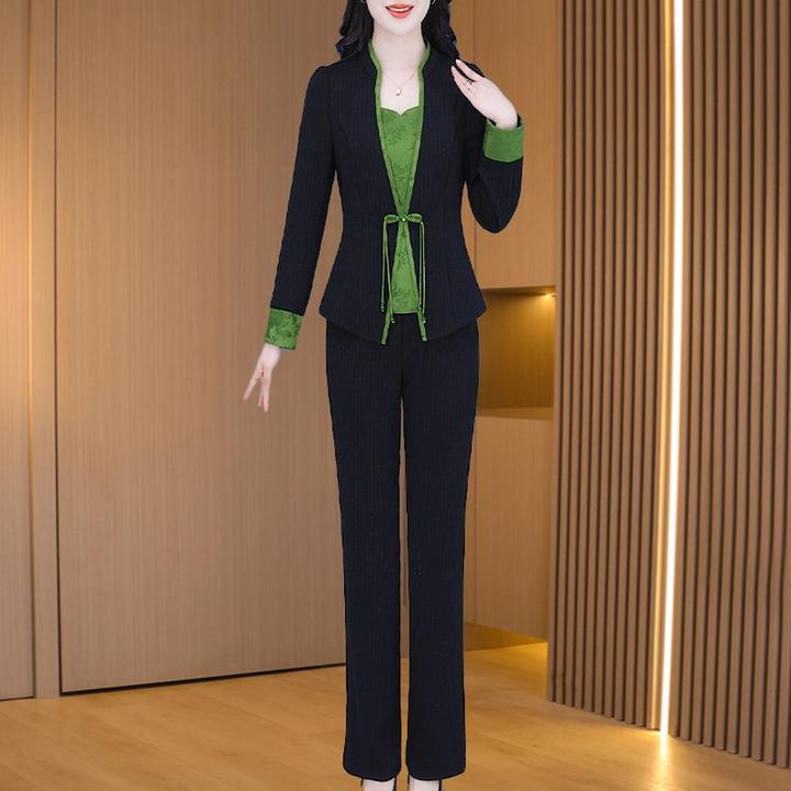 新中式国风高端套装女2025新款爆款春流行时尚穿搭气质两件套