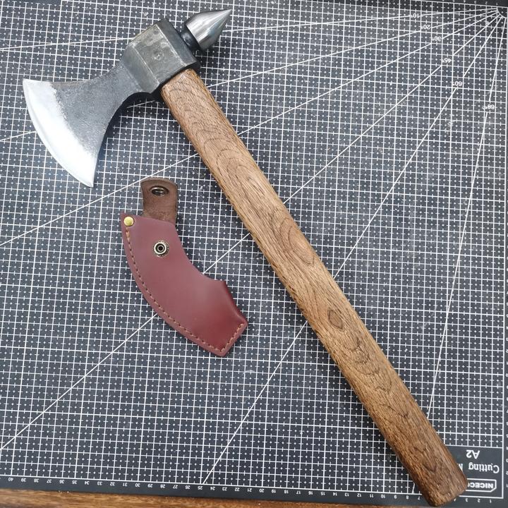 印第安锤斧投掷斧飞斧格斗斧劈柴砍树剁骨防身斧