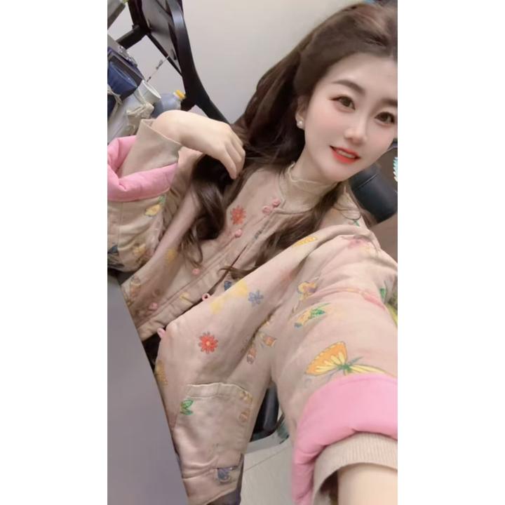 『蝴蝶花朵X』时尚气质百搭外套9658