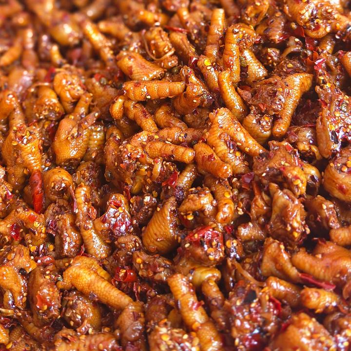 【火厨令】糊辣壳鸡爪麻麻辣辣咸香口味冷吃食品休闲食品LK