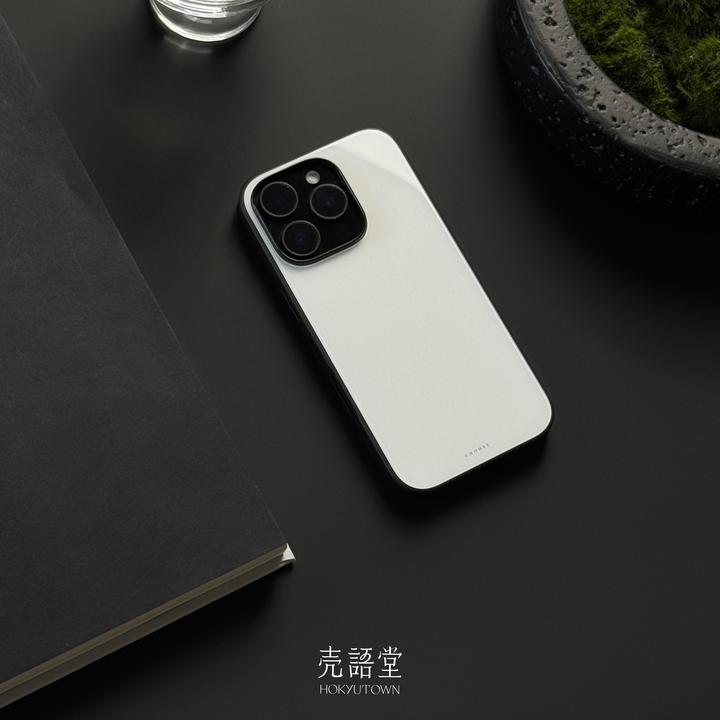 鹄白玉瓷中式适用于17promax/16promax苹果华为安卓高级感手机壳