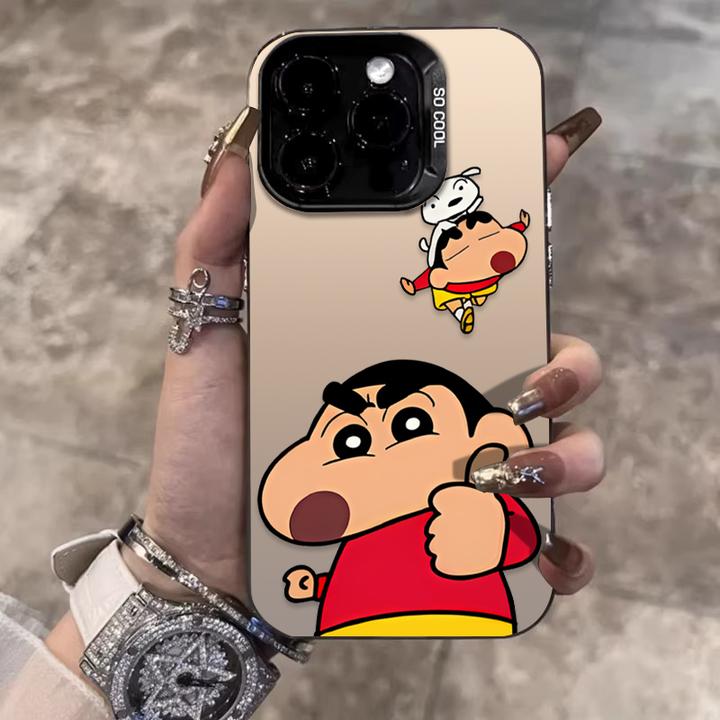 点赞小新适用苹果16promax手机壳iPhone15硅胶14保护套17新款卡通