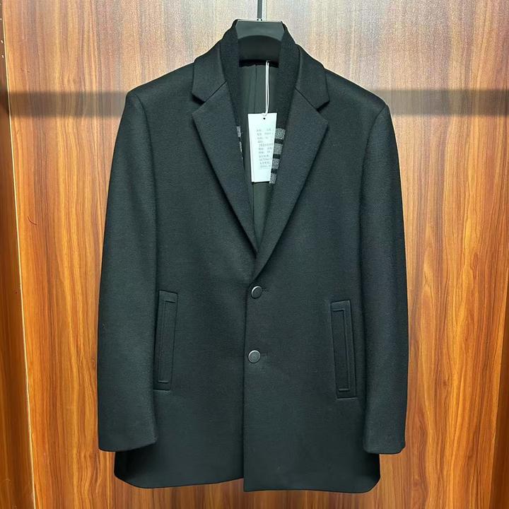 【轻奢】秋冬季毛呢大衣简约百搭6606