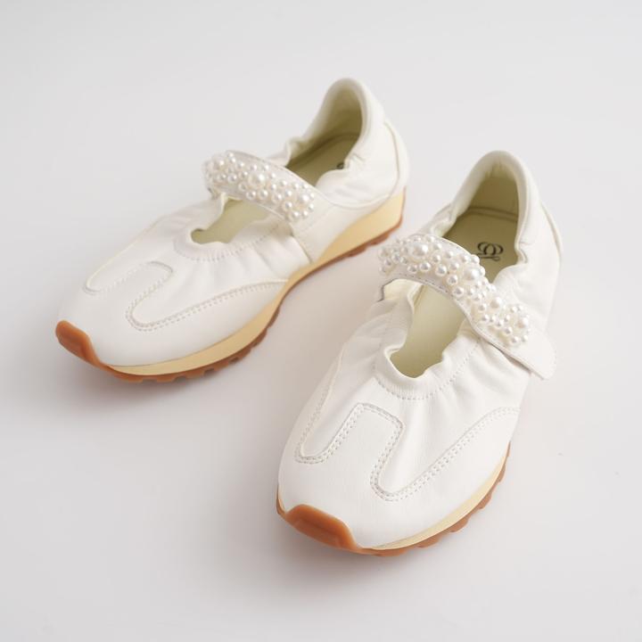 西子/【芭蕾少女】牛皮外层羊皮内里珠珠舒适百搭玛丽珍鞋/NXLJ002