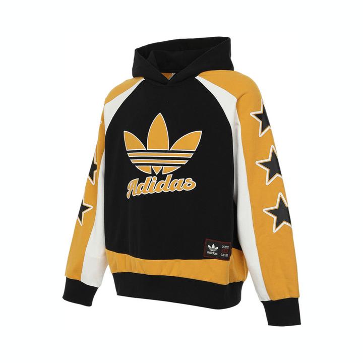 adidas/阿迪达斯三叶草卫衣男春季新款休闲运动连帽套头衫JN0780