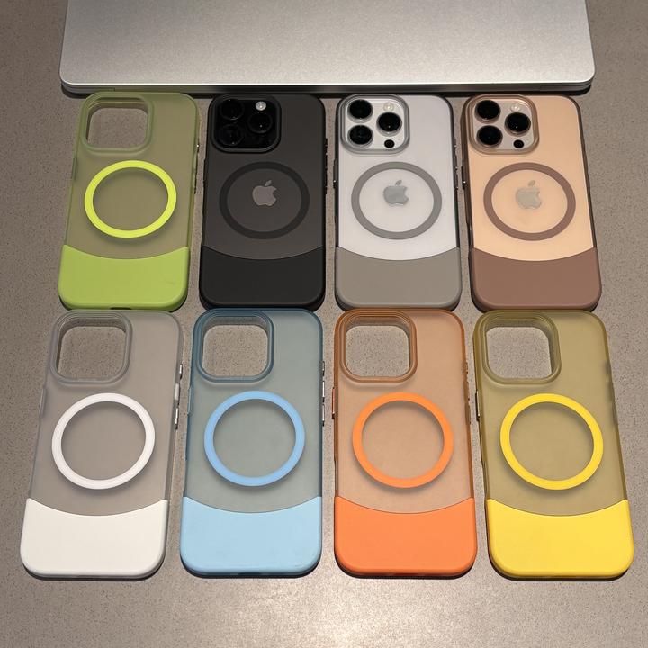 ZMGX上下插拼接磁吸适用iPhone17/16手机壳华为mate60pro小米15套