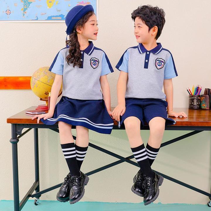 澜洋贝贝服饰六一儿童节服装毕业季表演活动幼儿园校服的厂家夏