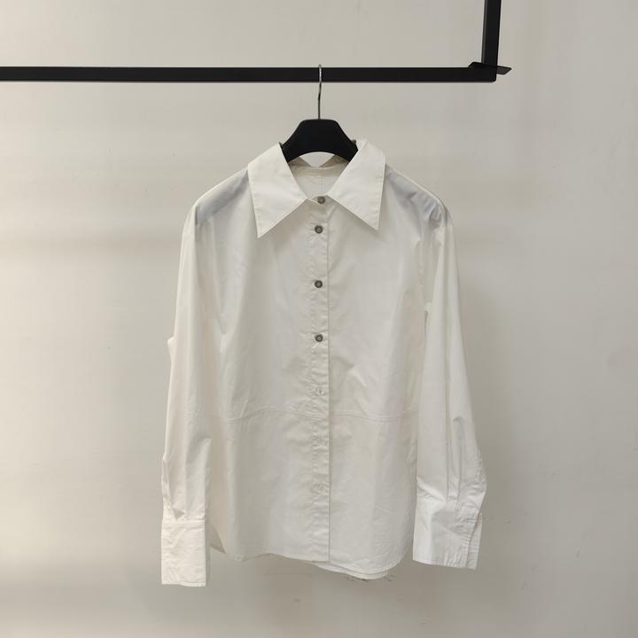 【麦丝】休闲百搭宽松显瘦长袖单排扣衬衫  MSY-6568S