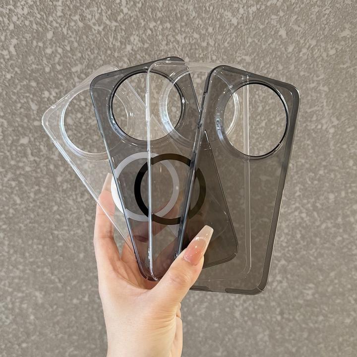 适用于华为mate80手机壳超薄透明不发黄磁吸mate80promax防摔高级