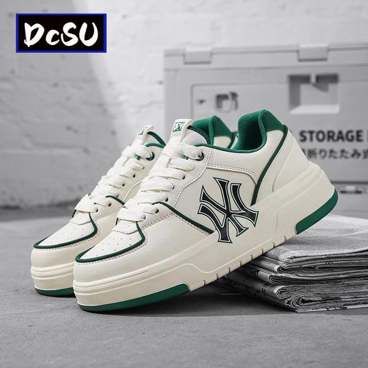 【香港DcSU&Shoes官方正品】潮牌增高厚底板鞋休闲小白鞋男百搭小众
